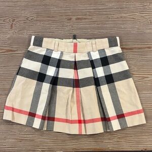 Burberry Checkered Mini Skirt